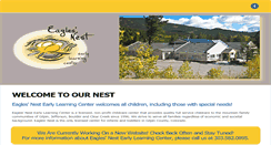 Desktop Screenshot of eaglesnestelc.org